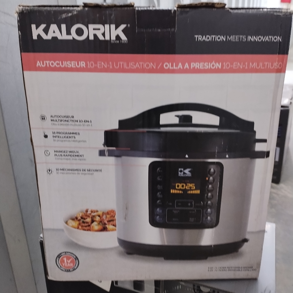 Kaloric pressure cooker new